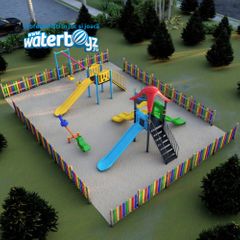 Amenajare completa loc de joaca de exterior la cheie Joy