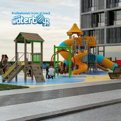 Amenajare completa loc de joaca de exterior la cheie Ship Adventure