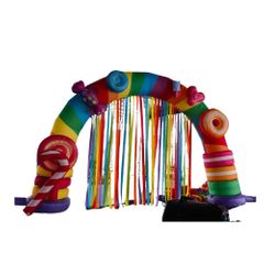 Inflatable arcade Candy park entrance