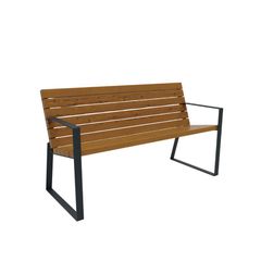 Banca din lemn cu spatar model 9