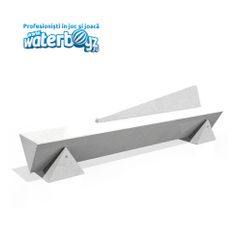 Concrete Urban Park Bench  model 22