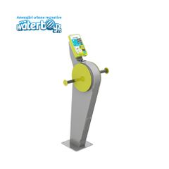 Bicicleta de mana Eco-Energy Fitness de exterior, 56x45x121 cm, metal