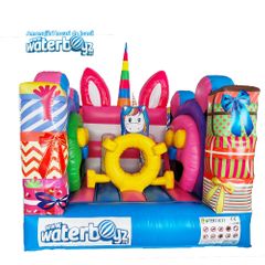 Bouncer Gonflabil Unicornul Vesel