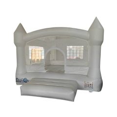 Castel gonflabil alb model 2