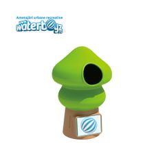 Cos de gunoi pentru loc de joaca D