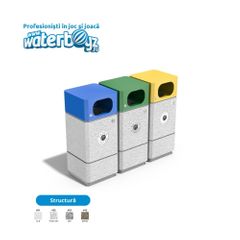 Cos de gunoi Urban Beton 6