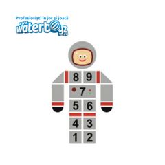 Figurina 2D Astronaut pentru locuri de joaca, 150x255 cm