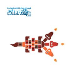 Figurina 2D Dragon pentru locuri de joaca, 480x250 cm