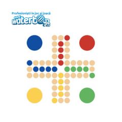 Figurina 2D Ludo pentru locuri de joaca, 370x370 cm