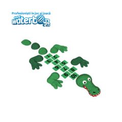 Figurina 3D Crocodil pentru locuri de joaca, 33x300x600 cm
