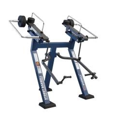 Aparat de fitness pentru biceps pentru exterior, 166x209x204 cm, otel inoxidabil