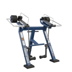 Outdoor fitness equipment for leg curl