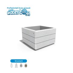 Jardiniera parc Urban Beton 16