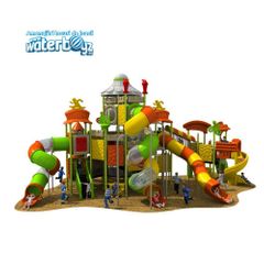 Complex de joaca din metal pentru copii Bicycle 3, exterior, 3-12 ani, 1540x980x750 cm