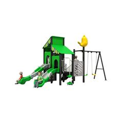 Complex de joaca din metal pentru copii Birds 2, exterior, 3-15 ani, 680x280x350 cm