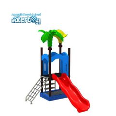 Loc de joaca de exterior pentru copii Economy, 3-12 ani, 150x200x250 cm