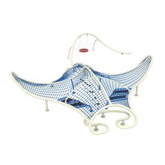 Complex de joaca din metal pentru copii Pisica de Mare, exterior, 3-14 ani, 1390x1150x226 cm