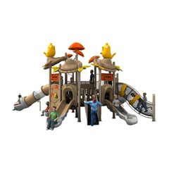 Complex de joaca din metal pentru copii Tree House 10, exterior, 3-15 ani, 930x610x420 cm