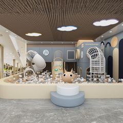 Loc de joaca de interior Dolphin