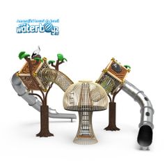 Loc de joaca de exterior Treehouse 1