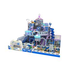 Amenajare completa loc de joaca de interior la cheie Astronaut World 300 mp, 3-12 ani