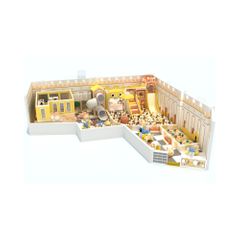 Loc de joaca modular de interior pentru copii modular Popcorn, 3-12 ani