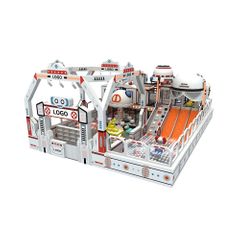 Amenajare completa loc de joaca de interior Space Ship, 3-12 ani
