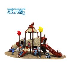 Complex de joaca din metal pentru copii Elements 1, exterior, 3-12 ani, 830x460x435 cm