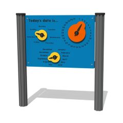 Panou interactiv Smart pentru copii, +2 ani, 80x120 cm, plastic HDPE, albastru