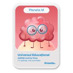 Planeta M - Pachet educațional Knowla pentru motricitate fină