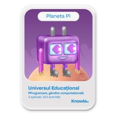 Planeta Pi - Pachet educațional Knowla pentru inițiere în programare și logică