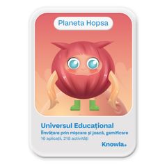 Planeta Hopsa - Pachet educațional Knowla cu activități mixte și puzzle-uri logice