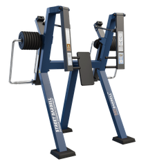 Outdoor converging chest press