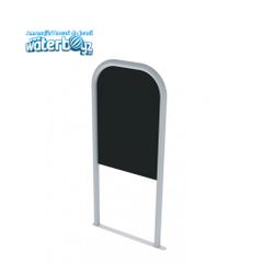 Tabla de exterior pentru desenat pentru copii, 0-5 ani, negru