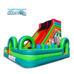 Tobogan Animals World Green