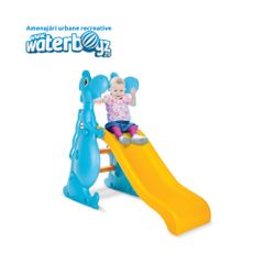 Tobogan de interior pentru copii Dino, + 3 ani