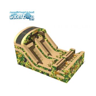 Army Inflatable Slide