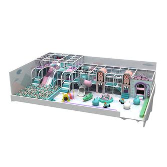 Loc de joaca modular de interior pentru copii Joy Land, 3-12 ani
