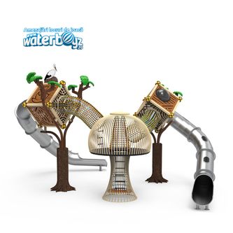 Outdoor Playground  Treehouse 1