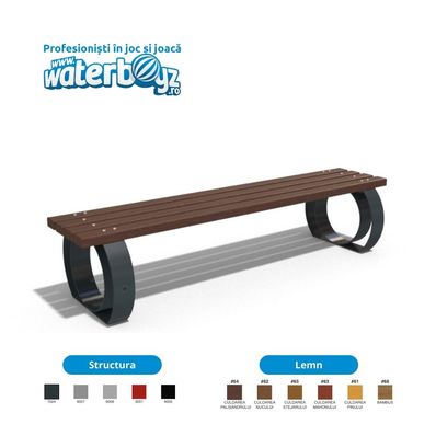 Banca parc Urban Metal model 1