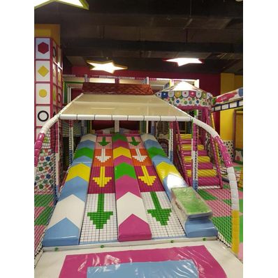 Tobogan cu role Conveyor Slide pentru locuri de joacă de interior, 3-12 ani