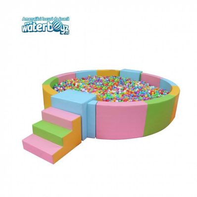 Softplay Piscina cu bile Round Medium
