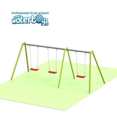 Leagan pentru copii Model 45, 3-12 ani, 465x178x182 cm