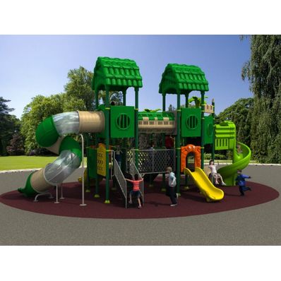 Complex de joaca pentru copii de metal Padurea Fermecata 1, exterior, 3-12 ani