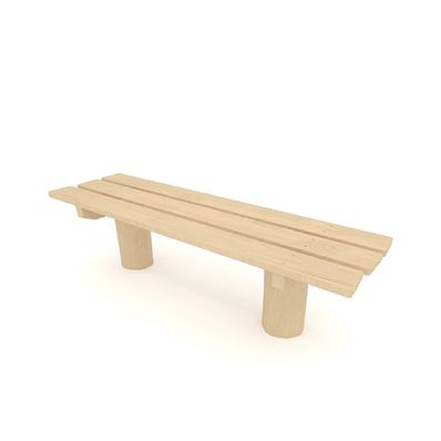 Banca din lemn Robinia Parc 1