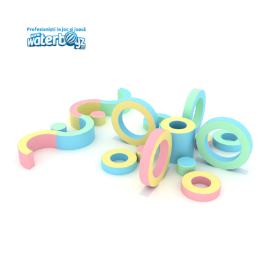 Softplay Circles Pastel
