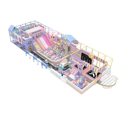 Amenajare completa loc de joaca de interior Happy Playland, 3-12 ani, 2000x650x280 cm