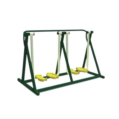 Aparat de fitness dublu stepper Model 3 pentru exterior, 12+ ani, 190x70x130 cm, metal si plastic LLDPE