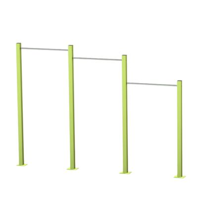 Bara tripla pentru tractiuni model 2, exterior,  +12 ani, 346x8x249 cm