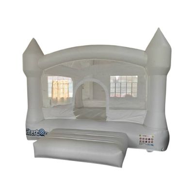 Castel gonflabil alb model 2